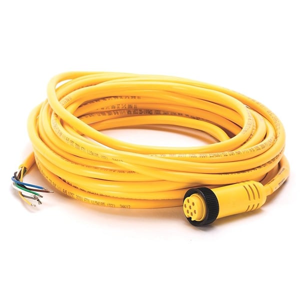889N-F9AF-10Allen-Bradley 889N-F9AF-10 Mini/Mini Plus, Female, Straight, 9-Pin, PVC Cable, Yellow, Unshielded, IEC Color Coded, No Connector, 10 meter (32.8 feet), 16AWG