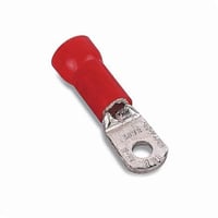RD727Sta-Kon® RD737 RD Series Insulated Ring Terminal, 8 AWG Conductor, 1.63 in L, Brazed/Overlapped Seam Barrel, Copper, Red