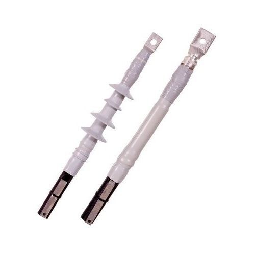 051128-608913M™ 5620K Cold Shrink QT-II Termination Kit, 3, Silicone Rubber, 0.56 - 0.87 in OD Cable Insulation, Black