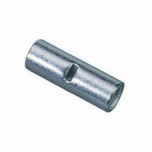 83-9041IDEAL® 83-9041 Bare/Non Insulated Butt Splice, 6 AWG Conductor, 1.024 in L, Shouldered Barrel, Brass