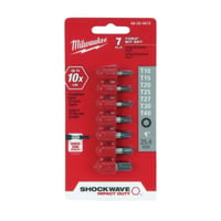 Milwaukee® SHOCKWAVE™ 48-32-4615 Insert Bit Kit, 7 Pieces, Steel