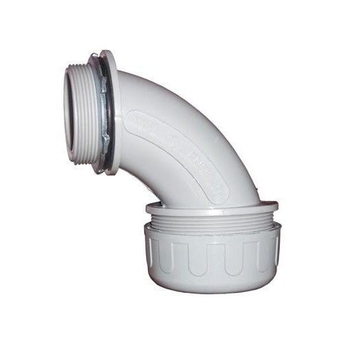 21824MORRIS 21823 Non-Metallic Liquid Tight Wire Connector, 1/2 in Trade, 90 deg, Nylon
