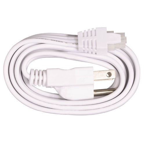 AFX XLCP60WH Noble Pro NLLP Replacement Cord and Plug, 60 in, For Use With NLLP Series Line Voltage Task Lighting