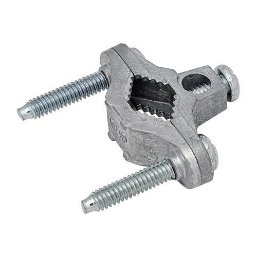L-160-CMadison Electric L-160-C Grounding Clamp, 1/2 to 1 in Conduit, 8 to 2 AWG Conductor, Zinc