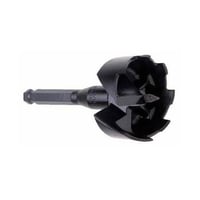48-25-2561Milwaukee® 48-25-2561 Heavy Duty Standard Self-Feed Wood Drill Bit, 2-9/16 in Dia, 6 in OAL, 7/16 in Shank