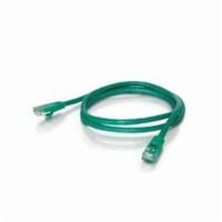 576-120-005Quiktron® 576-120-003 Value Booted Patch Cord, Cat 6, 24 AWG Stranded Copper Conductor, 3 ft L Cord, Green