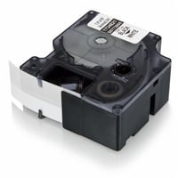 MORRIS DYMO Rhino™ D18445 Chemical-Resistant Moisture-Resistant UV-Resistant Label Cartridge, 18 ft L x 3/4 in W, For Use With DYMO Rhino™ Portable Hand Held Thermal Transfer Printers, Vinyl, White