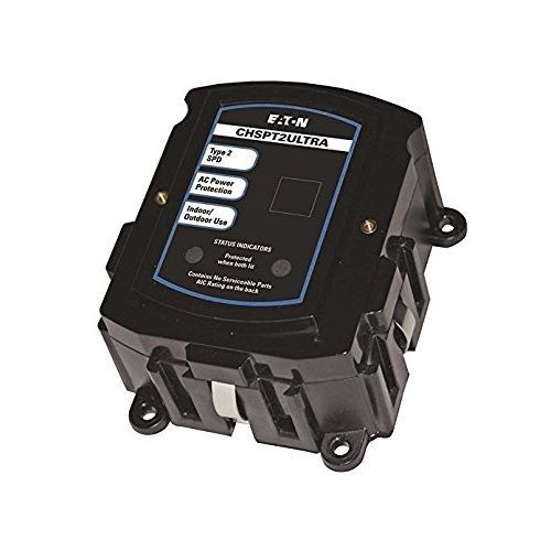 CHSPT2ULTRACutler-Hammer CHSPT2ULTRA Surge Protection Device, 120/240 VAC, 60 Hz, 2 Poles, 1 ph Phase