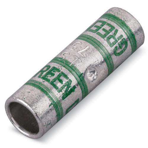 54508Color-Keyed® 54508 2-Way Standard Barrel Splice Connector, 1 AWG Copper Conductor, Die Code: 37, 1-1/2 in L, Copper