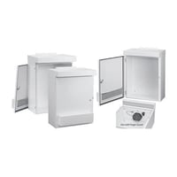 nVent HOFFMAN WeatherFlo™ WF40LP A3RD Vented Wall Mount Enclosure With Fan, 47 in L x 24 in W x 14 in D, NEMA 3R/IP32