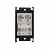 16528-1Bussmann® Magnum® 16528-1 Barrier Terminal Power Distribution Block, 600 VAC/VDC, 840 A, 1 Pole, 2 AWG to 600 kcmil Wire, Thermoplastic