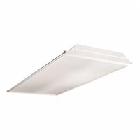JT824-332G-FSA12-EUColumbia Lighting JT824-432G-FSA12-EU Dedicated Instant Start Lensed Troffer, (4) T8 Fluorescent Lamp, 120 to 277 VAC, Steel Housing