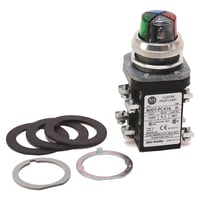800T-QCL224Allen-Bradley 800T-QCL224 30.5mm Cluster Pilot Light, 2 Unit Cluster-LED, Full Voltage, 24V AC/DC, Std. Unit