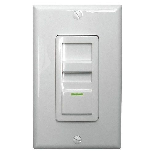 Synergy Lighting® ISD BC 120/277 WH M10 3-Way Wallstation Wallbox Dimmer, 120/277 VAC, 1 Poles, On/Off Operation, White