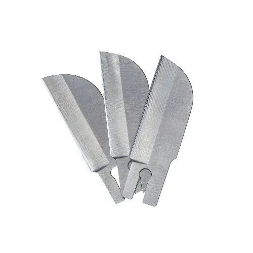 Klein® 44138 Heavy Duty Sharpenable Coping Replacement Blade, Coping Blade, 2 in L, 0.06 in THK, Stainless Steel