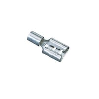 IDEAL® 83-9421 Bare Female Disconnect Terminal, 16 to 14 AWG Conductor, 0.11 x 0.02 in Tab, Shouldered Barrel, Brass