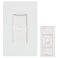 Pico® PJ2-WALL-WH-L01 Remote Control Kit, For Use With Wireless Load Control Devices, 3 VDC, White