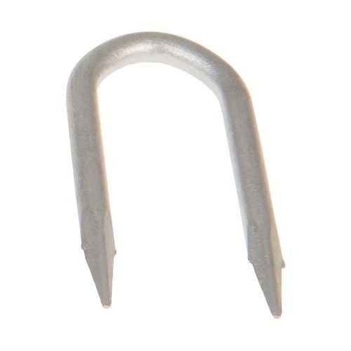 CHANCE® C2050232 Rolled Diamond Point Staple, 1/4 in Cable, 3 in L, Steel