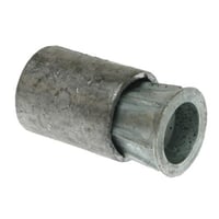J1409Metallics J1409 Machine Screw Anchor, 1/2 in Dia, 1-9/16 in OAL, Lead Alloy, 1-1/2 in Min Embedment