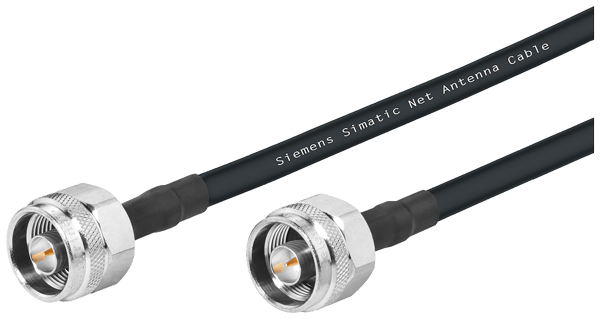6XV18755SH10Siemens SIMATIC 6XV18755SH10 Flexible Pre-Assembled Connecting Cable, Copper Conductor, N-Connect Male Connector, 1 m L Cord
