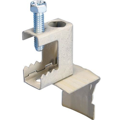 nVent ERICO CATHPBCB Swivel J-Hook Clip, 60 lb Load, Spring Steel