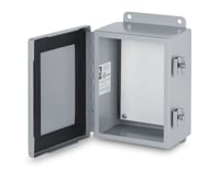 AB-443JHAustin Electrical Enclosures AB-14126JH Hinge Boxes, 14 in H x 12 in W x 6 in D, Screw Clamp Cover, NEMA 12/NEMA 13 Nema Rating, Steel