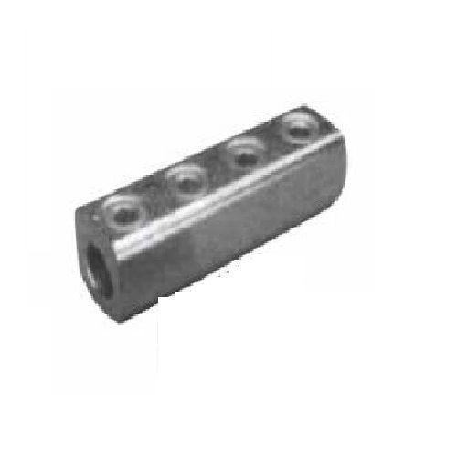 Pennunion, Aluminum Splicer-Reducer, 14 to 2 AWG, Aluminum;Copper