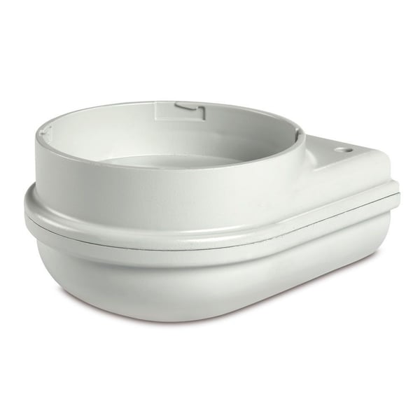 SLMBS-012-024GYFederal Signal SLMBS-012-024GY Cylindrical Low Profile Modular Shallow Base, For Use With StreamLine® SLM Series Beacons and Sounder, Polycarbonate, Gray