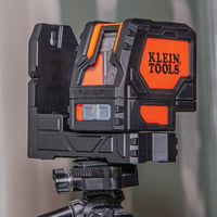 93LCLGKlein® 93LCLG Self-Leveling Laser Level, 50 deg Horizontal, 50 deg Vertical Measuring, +/-3/32 in per 33 ft Vertical and Horizontal Beams, +/-1/8 in per 33 ft Plum Spot Accuracy, Alkaline Battery, ABS Housing