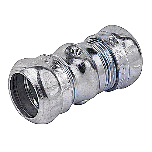 Data-Spec SheetSteel City® TK113A Compression Coupling, 1 in, For Use With EMT Conduit, Steel, Zinc Plated