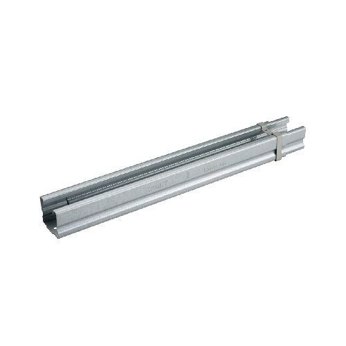 nVent CADDY TSR1220N Trapeze Bracket Assembly Without Nut, 1/2 in Dia Rod, 300 lb Static 1/200 lb Static 2 Load, Steel, Pre-Galvanized, Domestic