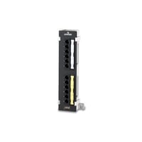 Leviton® eXtreme® 69586-U89 110-Style Universal Patch Panel, 12 Ports, CAT 6, 26 to 22 AWG Terminal, Plastic/Steel
