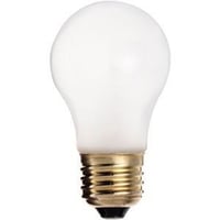 SATCO® S3815 Dimmable General Service Incandescent Lamp, 25 W, E26 Medium Incandescent Lamp, A15, 150 Lumens Initial