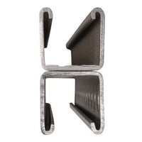 Superstrut® A1202HS-10EG A Series Back to Back Combination Half Slotted Metal Channel, 9/16 x 1-1/8 in Slots, 2 in Slot Spacing, 12 ga THK, 10 ft L