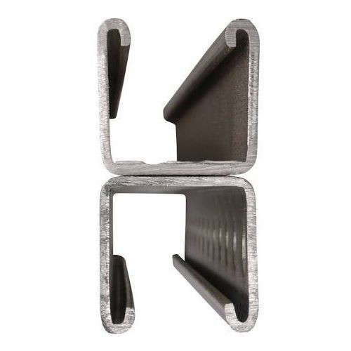 Superstrut® A1202HS-10EG A Series Back to Back Combination Half Slotted Metal Channel, 9/16 x 1-1/8 in Slots, 2 in Slot Spacing, 12 ga THK, 10 ft L