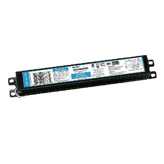 Advance OPTANIUM IOP2PSP32N35I Electronic Fluorescent Ballast, T8 Lamp, 32 W Lamp, 120 to 277 VAC, Programmed, 0.89 Ballast Factor