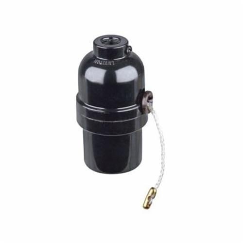 97092Leviton® 97092 Pull Chain Lampholder, 660 W, 250 VAC, Medium Incandescent Lamp