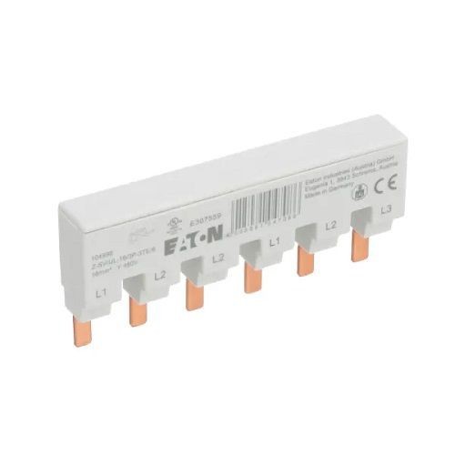 Z-SV/UL-16/3P-3TE/6Cutler-Hammer Z-SV/UL-16/3P-3TE/6 Circuit Breaker Bus Bar, 6 Terminals, 3 Phase, 3 Poles, 80 A