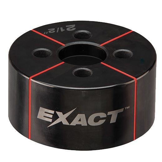 Milwaukee® EXACT™ 49-16-2672 Knockout Die, 2-1/2 in Conduit/Pipe, Steel, 10 ga Mild Steel/12 ga Stainless Steel