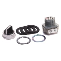 800T-J5Allen-Bradley, 800T-J5, 30.5mm Type 4/13 3 Pos. Sel. Switch-Non-Illum., White, Std. Knob Spring Rtn fr/ Right