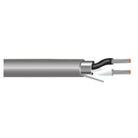 BEL8760Belden, Multi-Conductor - Shielded Twisted Pair Cable, 18 AWG, Copper, Chrome, Beldfoil Shield, 1 Pair, Non-Plenum