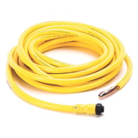 889N-F5AFC-6FAllen-Bradley, 889N-F5AFC-6F, Mini/Mini Plus, Female, Straight, 5-Pin, PVC Cable, Yellow, Unshielded, US Color Coded, No Connector, 6 feet (1.83 meters)