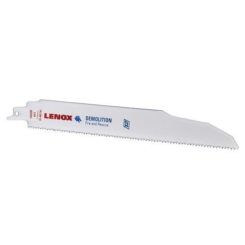 20597960RLenox® 20597960R Reciprocating Saw Blade, 9 in L x 7/8 in W x 0.062 in THK