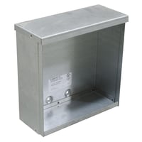 Milbank® 10106-SC3R Junction Box Assembly, 10 in H x 10 in W x 6 in D, Screw Cover, NEMA 3 NEMA Rating, Steel