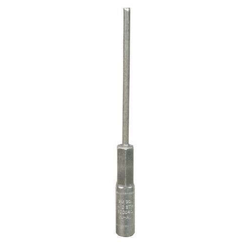 3M™ SC0040 Stem Connector, 35 kV, 4/0 AWG Conductor, 0.31 in Dia x 6 in L, Aluminum