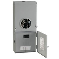 TSMR420CSCUGE TSMR420CSCU 3-Wire Ringless Meter Socket Load Center With Bonded Neutrals, Horn Bypass, 120/240 VAC, 200 A, 1 Phase, NEMA 3R Enclosure