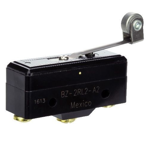 Honeywell MICRO SWITCH™ BZ-2RL2-A2 Large Premium Standard Basic Switch, 15 A at 125 VAC, 50/60 Hz, SPDT Contact, 1 Poles
