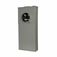 CMB2424B200BTSEATON CMB2424B200BTS Type CH 24-Circuit 24-Space 3-Wire All-In-One Combination Service Entrance Non-EUSERC Meter Breaker With MBDF1AM Mechanical Interlock Deadfront Cover, 120/240 VAC, 200 A, 1 ph Phase, NEMA 3R Enclosure