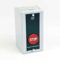 800S-2ASAllen-Bradley 800S-2AS Standard Duty Stations - Flush Mount Unit - Type 1, START-STOP, Gray Plate