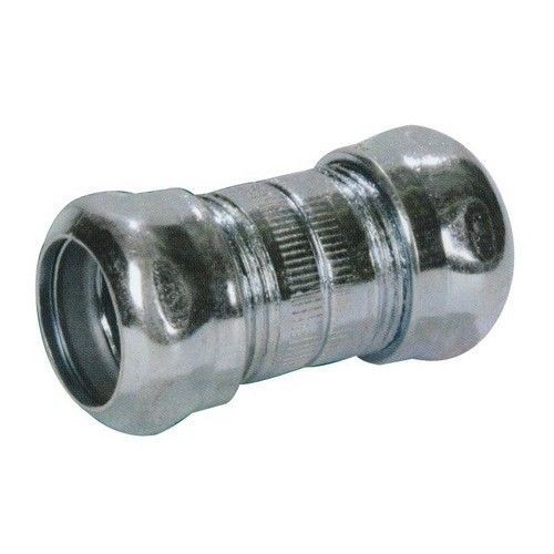 14969MORRIS 14967 Compression Coupling, 3 in, For Use With EMT/IMC/Rigid Conduit, Steel, Zinc Plated